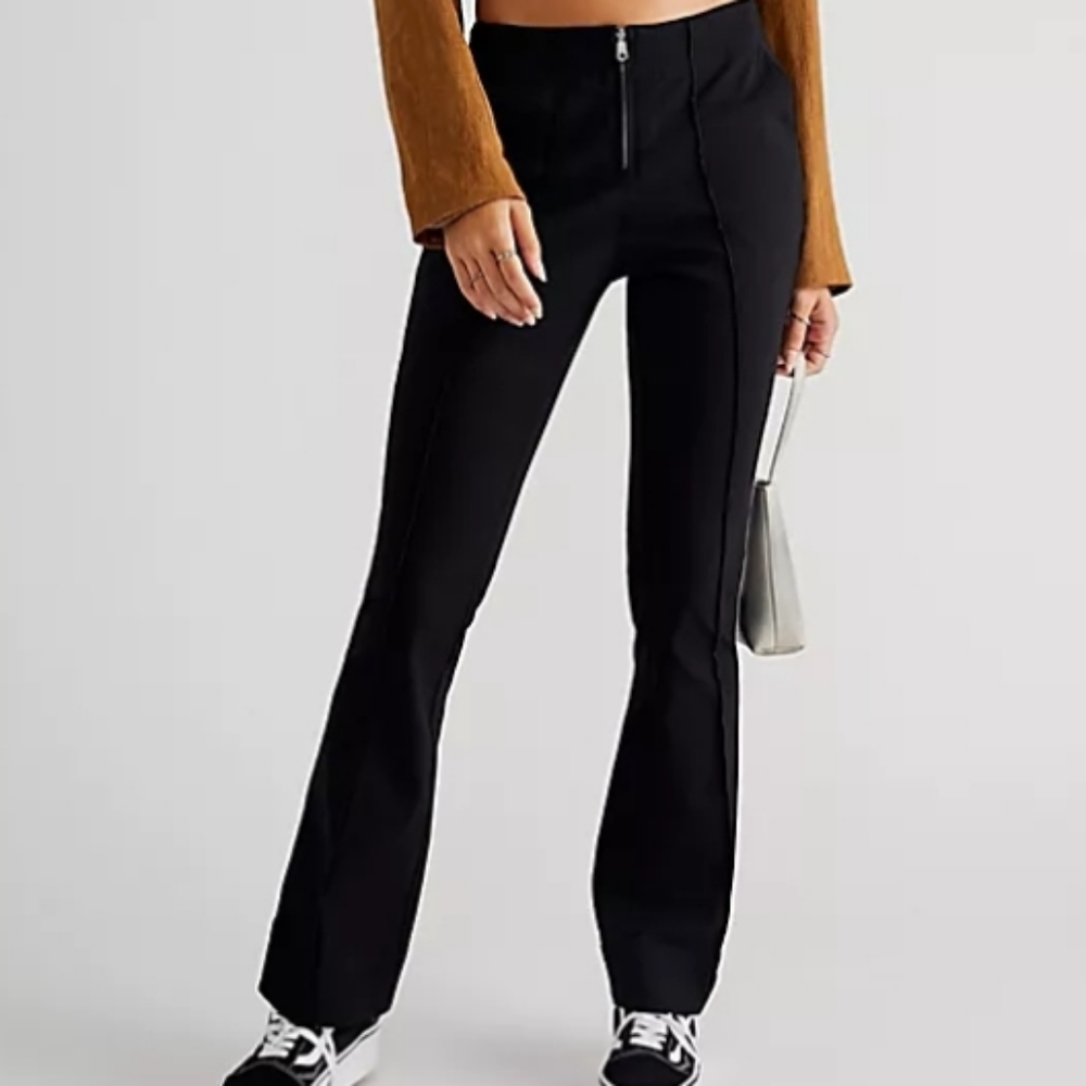 Free People go for that slim flare pants